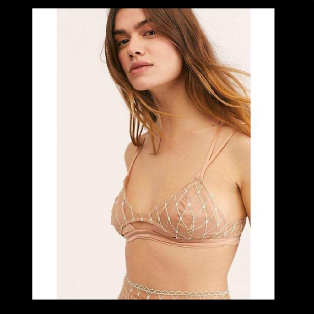 Burlesque SET in Nude + Mint